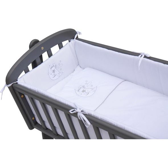 SCARLETT KOLÉBKA S KOMPLETNÍ VÝBAVOU SCARLETT ARDI ŠEDÁ - KOŠÍKY A KOLÉBKY - SPINKÁNÍ