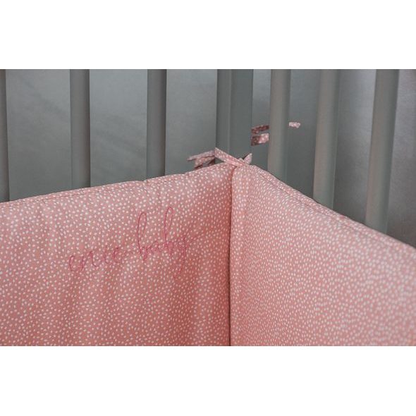 ENIE BABY MANTINEL BAVLNĚNÝ DOTS CORAL - MANTINELY - SPINKÁNÍ