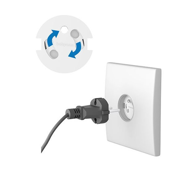 BABYONO BEZPEČNOSTNÍ KRYTKY NA ELEKTRICKÉ ZÁSUVKY 10 KS - BEZPEČNOST DĚTÍ V DOMÁCNOSTI - KOUPÁNÍ A ZDRAVÍ