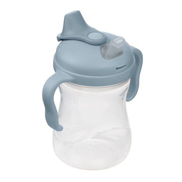 B.BOX UNIVERZÁLNÍ SADA NA PITÍ 3V1, 240 ML - MODRÁ - DĚTSKÉ HRNEČKY - KRMENÍ