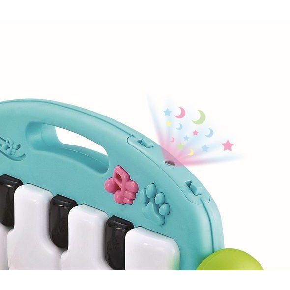 FILLIKID DEKA S HRAZDOU PIANO BLUE - HRACÍ DEKY - PRO DĚTI