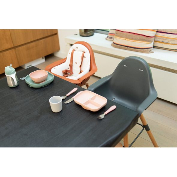 CHILDHOME SEDACÍ PODLOŽKA DO ŽIDLIČKY EVOLU JERSEY HEARTS - DOPLŇKY K ŽIDLIČKÁM - KRMENÍ