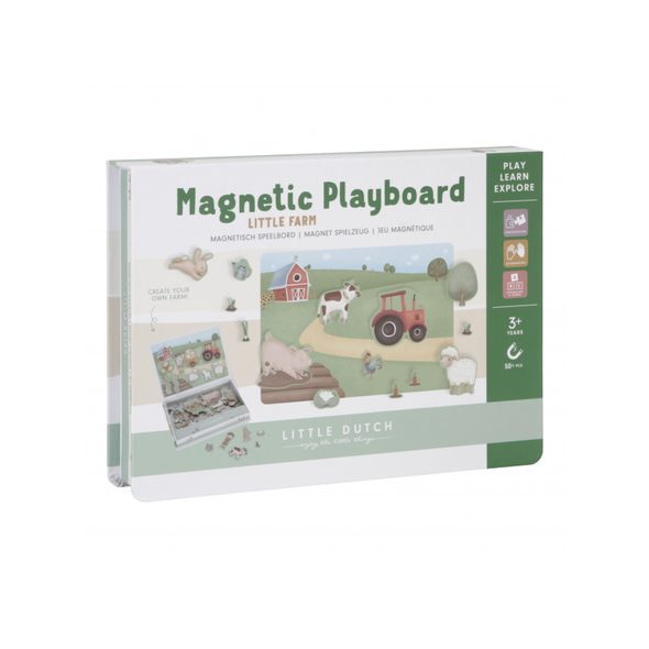 LITTLE DUTCH MAGNETICKÁ HRA FARMA - MAGNETICKÉ HRAČKY - PRO DĚTI