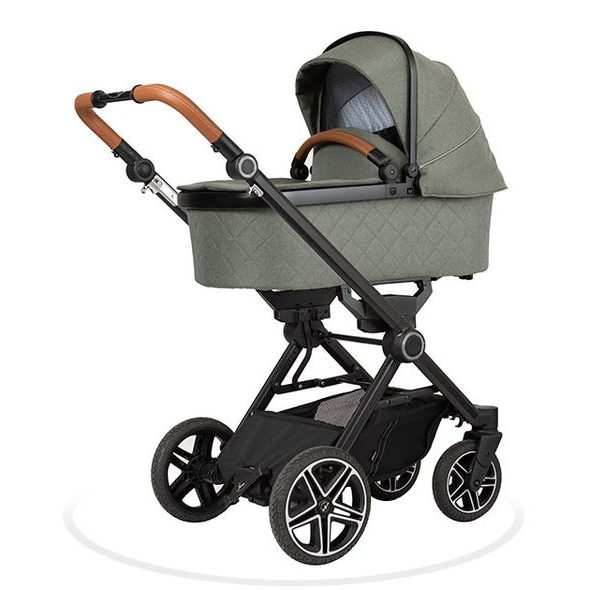 BAZAR HARTAN VIVA GTR SELECTION OLIVE BEZ RUČNÍ BRZDY 2023 + HLUBOKÁ KORBA VČ.NÁNOŽNÍKU BARVA ŠEDÁ - BAZAR - OUTLET