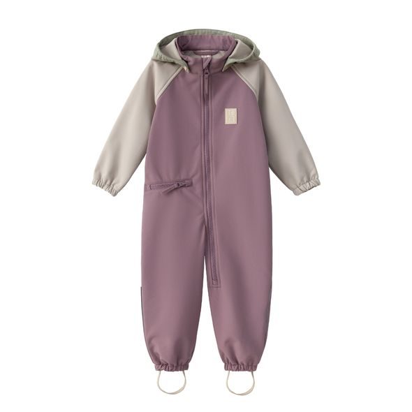 LEOKID SOFTSHELLOVÝ OVERAL COLOR BLOCK MINNOW PINK VEL. 12 - 18 MĚSÍCŮ (VEL. 80) - OVERALY - PRO DĚTI