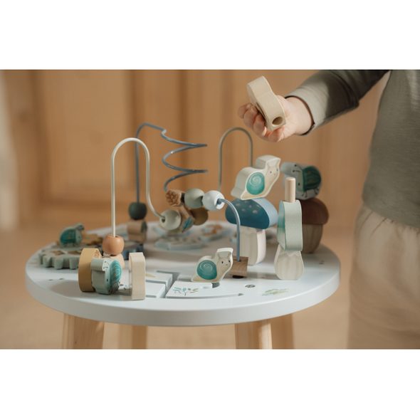 LITTLE DUTCH STOLEK S AKTIVITAMI FOREST FRIENDS - MOTORICKÉ A HRY - PRO DĚTI