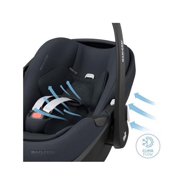 MAXI-COSI PEBBLE 360 PRO 2 AUTOSEDAČKA ESSENTIAL GRAPHITE + ZÁKLADNA FAMILYFIX 360 PRO - AUTOSEDAČKY 0-13KG - AUTOSEDAČKY A PŘÍSLUŠENSTVÍ