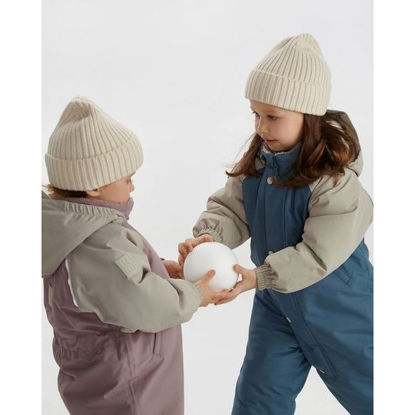 LEOKID ZIMNÍ KOMBINÉZA COLOR BLOCK SALT BLUE VEL. 4 - 5 LET (VEL. 104) - ZIMNÍ KOMBINÉZY - PRO DĚTI