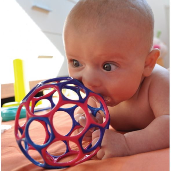 OBALL HRAČKA OBALL 10 CM, MIX BAREV 0M+ - KOUSÁTKA - PRO DĚTI