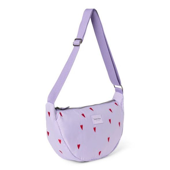 STUDIO NOOS PUFFY ADULT FANNY KABELKA PURPLE HEARTS - ORGANIZÉRY A KOŠÍKY - KOČÁRKY A PŘÍSLUŠENSTVÍ