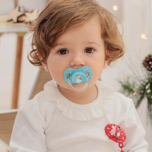 SUAVINEX ZIMA | ŠIDÍTKO FYZIOLOGICKÉ 0/4 M SNĚHULÁK - ŠIDÍTKA A DOPLŇKY - KRMENÍ