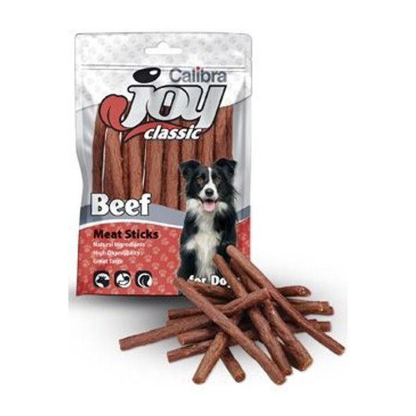 CALIBRA JOY DOG CLASSIC BEEF STICKS 80 G - DENTÁLNÍ PAMLSKY PRO PSY - CHOVATELSKÉ POTŘEBY MALVÍKZOO