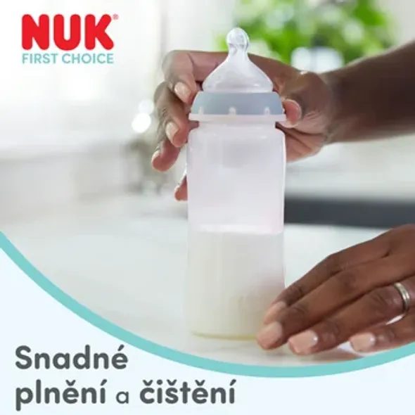 NUK LÁHEV FIRST CHOICE WHALE 150ML 0+M - KOJENECKÉ LAHVE - KRMENÍ