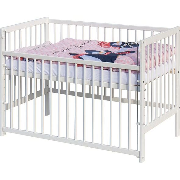 SCARLETT DĚTSKÁ POSTÝLKA S KOMPLETNÍ VÝBAVOU SCARLETT 120 X 60 CM - PIMPI - DŘEVĚNÉ POSTÝLKY - SPINKÁNÍ