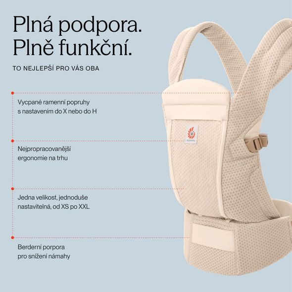 ERGOBABY NOSÍTKO OMNI LITE MESH - ERGONOMICKÁ NOSÍTKA - NOŠENÍ & SPORT