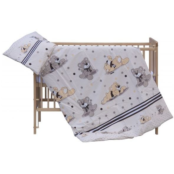 SCARLETT SOUPRAVA DO POSTÝLKY 10-DÍLNÁ PATRIK BÉŽOVÁ 100X135CM - POVLEČENÍ DO POSTÝLKY - SPINKÁNÍ