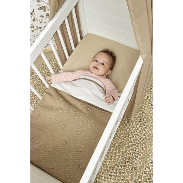 MEYCO ŽERZEJOVÉ PROSTĚRADLO 60X120 - SAND - PROSTĚRADLA - SPINKÁNÍ