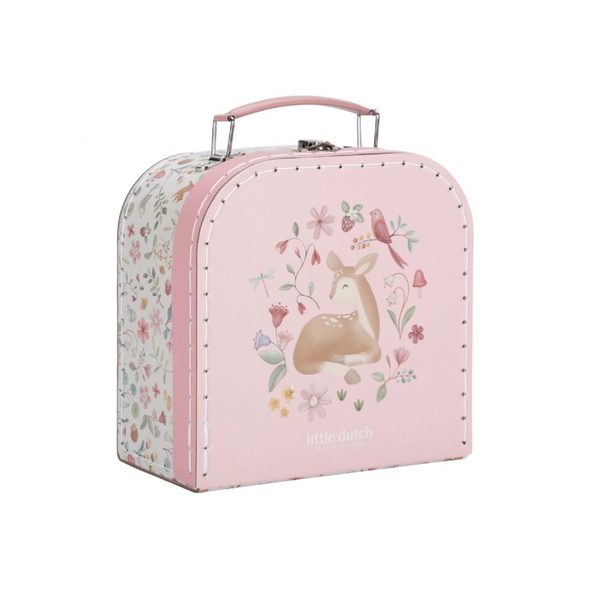 LITTLE DUTCH ČAJOVÝ SET V KUFŘÍKU FAIRY GARDEN - KUCHYŇKY A VAŘENÍ - PRO DĚTI