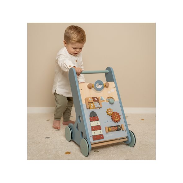 LITTLE DUTCH CHODÍTKO S AKTIVITAMI DŘEVĚNÉ NÁMOŘNICKÝ ZÁLIV - CHODÍTKA - PRO DĚTI