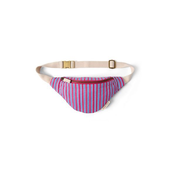 STUDIO NOOS POPLIN MINI FANNY KABELKA RASPBERRY STRIPED - DOPLŇKY - PRO MAMINKY