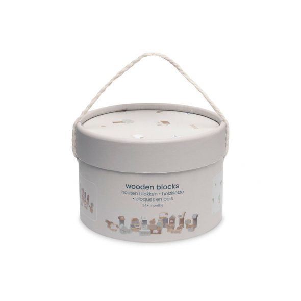 JOLLEIN KOSTKY DŘEVĚNÉ 34 KS V TUBĚ FARMA - KOSTKY - PRO DĚTI