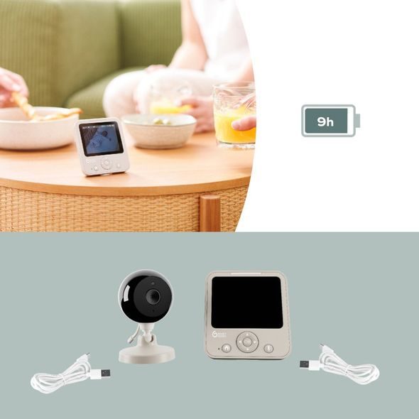 BABYMOOV VIDEO BABY MONITOR YOO-START - ELEKTRONICKÉ CHŮVIČKY - SPINKÁNÍ