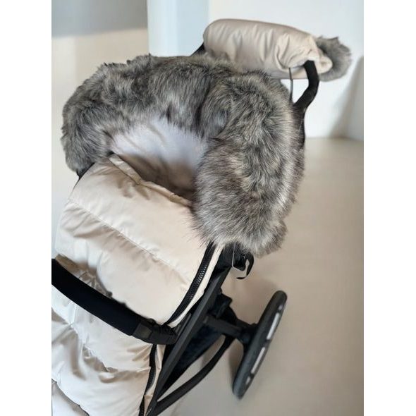 EMITEX FUSAK COMBI SOFT LIGHT GRAY - FUSAKY DO KOČÁRKU - KOČÁRKY A PŘÍSLUŠENSTVÍ