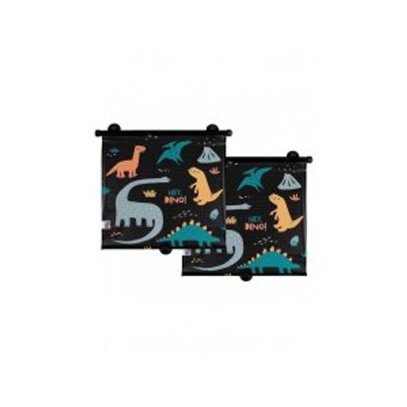 LEOKID SLUNEČNÍ CLONY DO AUTA 2 KS HEY DINO - SLUNEČNÍ ROLETY A CLONY - AUTOSEDAČKY A PŘÍSLUŠENSTVÍ