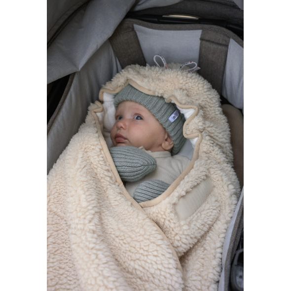 LODGER HATTER FOLKLORE MERINO WOOL SILK 3 - 6 MĚSÍCŮ - SPACÍ PYTLE - SPINKÁNÍ