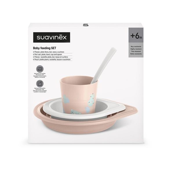 SUAVINEX JÍDELNÍ SET WILD&FREE +6 M - VÝHODNÉ SADY - KRMENÍ