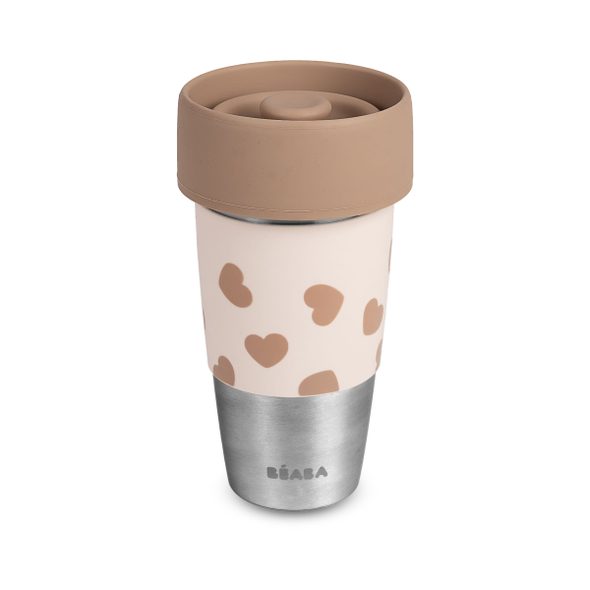 BEABA HRNKY NEREZOVÉ 2 KS MINI & ME BIGLOVE - DĚTSKÉ HRNEČKY - KRMENÍ