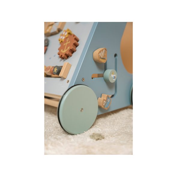 LITTLE DUTCH CHODÍTKO S AKTIVITAMI DŘEVĚNÉ NÁMOŘNICKÝ ZÁLIV - CHODÍTKA - PRO DĚTI