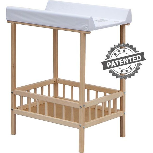 SCARLETT PŘEBALOVACÍ PULT SCARLETT PÁJA ECO - OSLÍK - BÍLÝ - PŘEBALOVACÍ PULTY - PŘEBALOVÁNÍ