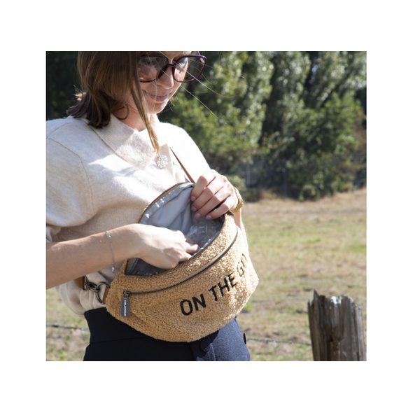 CHILDHOME LEDVINKA ON THE GO TEDDY BEIGE - LEDVINKY - KOČÁRKY A PŘÍSLUŠENSTVÍ