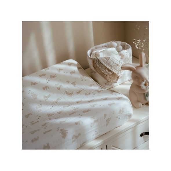 LITTLE DUTCH POTAH NA PŘEBALOVACÍ PODLOŽKU BABY BUNNY - POTAHY NA PŘEBALOVACÍ PODLOŽKY - PŘEBALOVÁNÍ