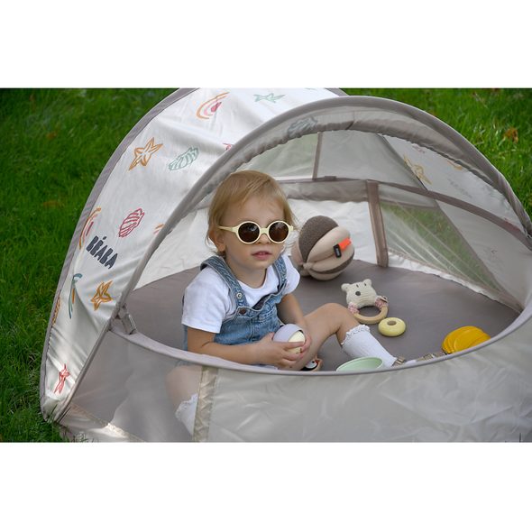 BEABA PLÁŽOVÝ STAN ANTI-UV BREEZYNEST CLAY EARTH - UV STANY - PRO DĚTI
