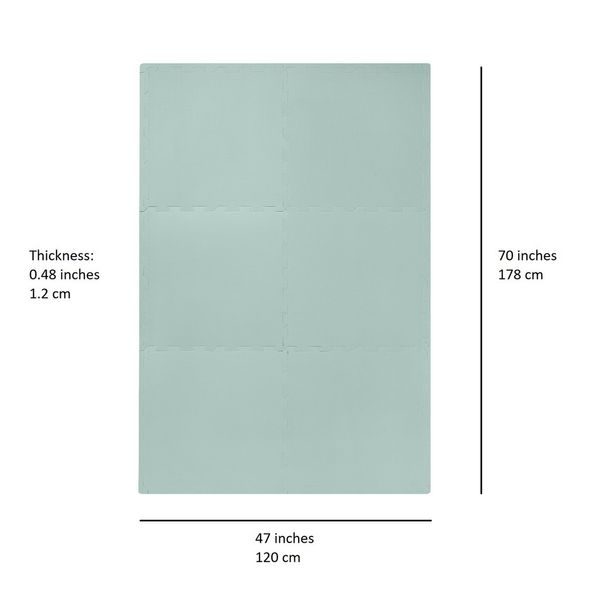 3 SPROUTS PĚNOVÁ HRACÍ PODLOŽKA SEAFOAM - HRACÍ PODLOŽKY NA ZEM - SPINKÁNÍ