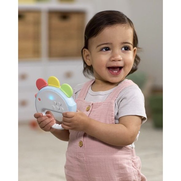 SKIP HOP TAMBURÍNA HUDEBNÍ FEELIN´CLUCKY 3V1, 9M+ - HUDEBNÍ NÁSTROJE - PRO DĚTI