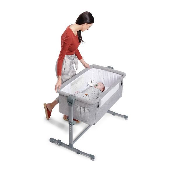 KINDERKRAFT POSTÝLKA NESTE UP GREY MELANGE - CESTOVNÍ POSTÝLKY - SPINKÁNÍ