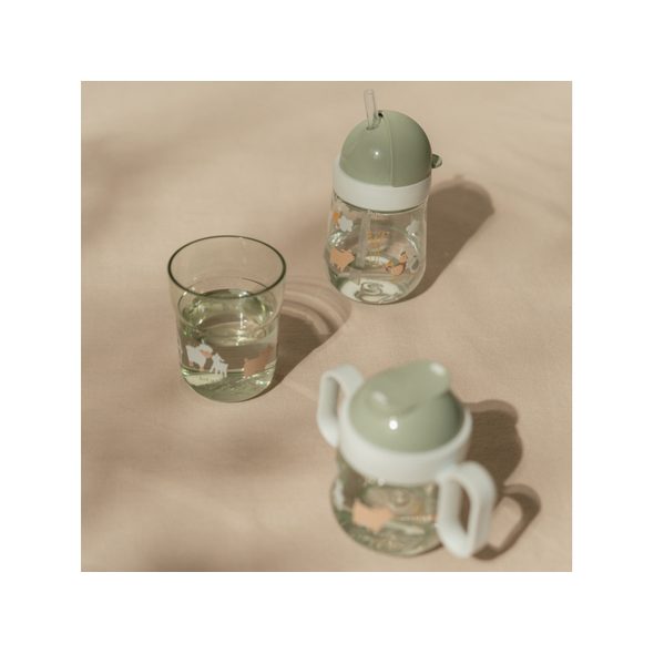 LITTLE DUTCH HRNEK S BRČKEM 300 ML 9M+ FARMA - DĚTSKÉ HRNEČKY - KRMENÍ