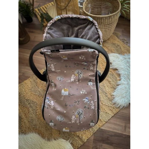 EMITEX FUSAK FLUFFY GO BEARKINS - FUSAKY DO KOČÁRKU - KOČÁRKY A PŘÍSLUŠENSTVÍ