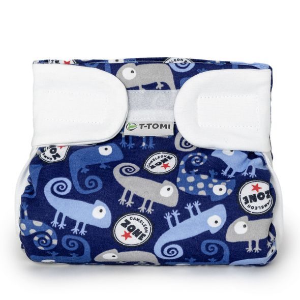 T-TOMI ORTOPEDICKÉ ABDUKČNÍ KALHOTKY - SUCHÝ ZIP DARK CHAMELEON (5-9KG) - PLENKOVÉ KALHOTKY - PŘEBALOVÁNÍ