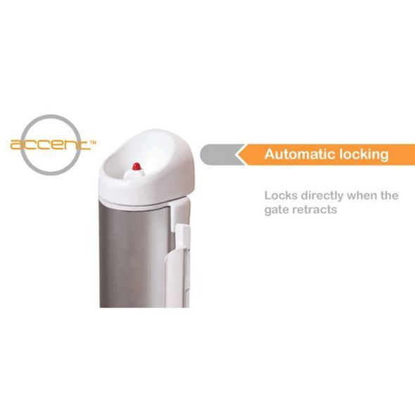 LASCAL KIDDY GUARD ACCENT - ROLOVACÍ ZÁBRANA (OTVOR DO 100 CM) - BEZPEČNOST DĚTÍ V DOMÁCNOSTI - KOUPÁNÍ A ZDRAVÍ