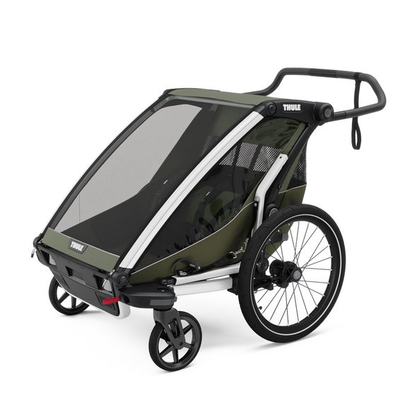 THULE CHARIOT LITE DOUBLE VINTAGE GREEN - VOZÍKY ZA KOLO - NOŠENÍ & SPORT
