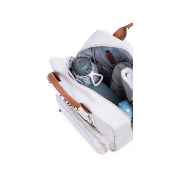 CHILDHOME PŘEBALOVACÍ BATOH FAMILY CLUB OFF WHITE - PŘEBALOVACÍ BATOHY - KOČÁRKY A PŘÍSLUŠENSTVÍ