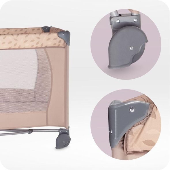 MOMI CESTOVNÍ POSTÝLKA MOMI BELOVE BÉŽOVÁ - CESTOVNÍ POSTÝLKY - SPINKÁNÍ