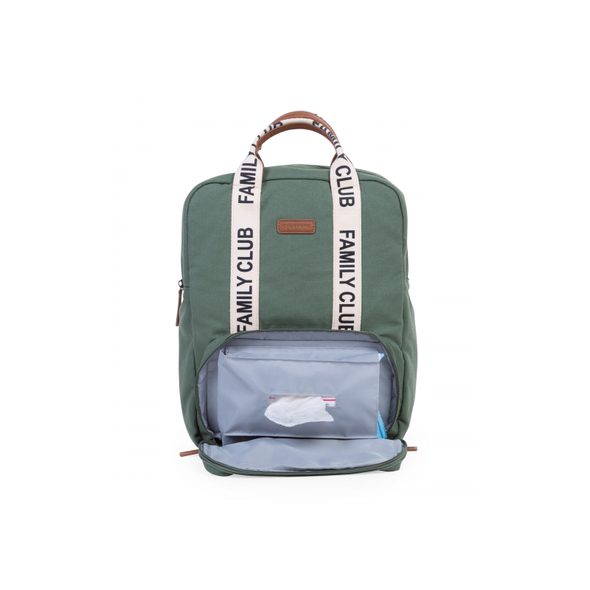 CHILDHOME PŘEBALOVACÍ BATOH FAMILY CLUB GREEN - PŘEBALOVACÍ BATOHY - KOČÁRKY A PŘÍSLUŠENSTVÍ