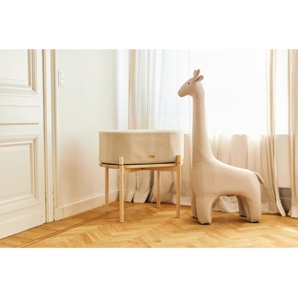 CHILDHOME ŽIRAFA TEXTILNÍ STOJÍCÍ BEIGE - PLYŠOVÉ A MAŇÁSCI - PRO DĚTI