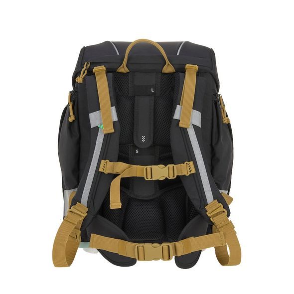 LÄSSIG ŠKOLNÍ SET BOXY UNIQUE BLACK - PRO PŘEDŠKOLÁKY - PRO DĚTI
