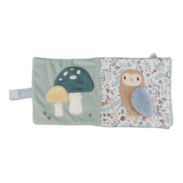 LITTLE DUTCH TEXTILNÍ KNÍŽKA S AKTIVITAMI FOREST FRIENDS - KNÍŽKY PRO NEJMENŠÍ - PRO DĚTI